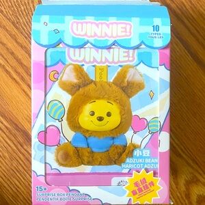 Miniso Winnie The Pooh Plush Vinyl Blindbox - Adzuki Bean